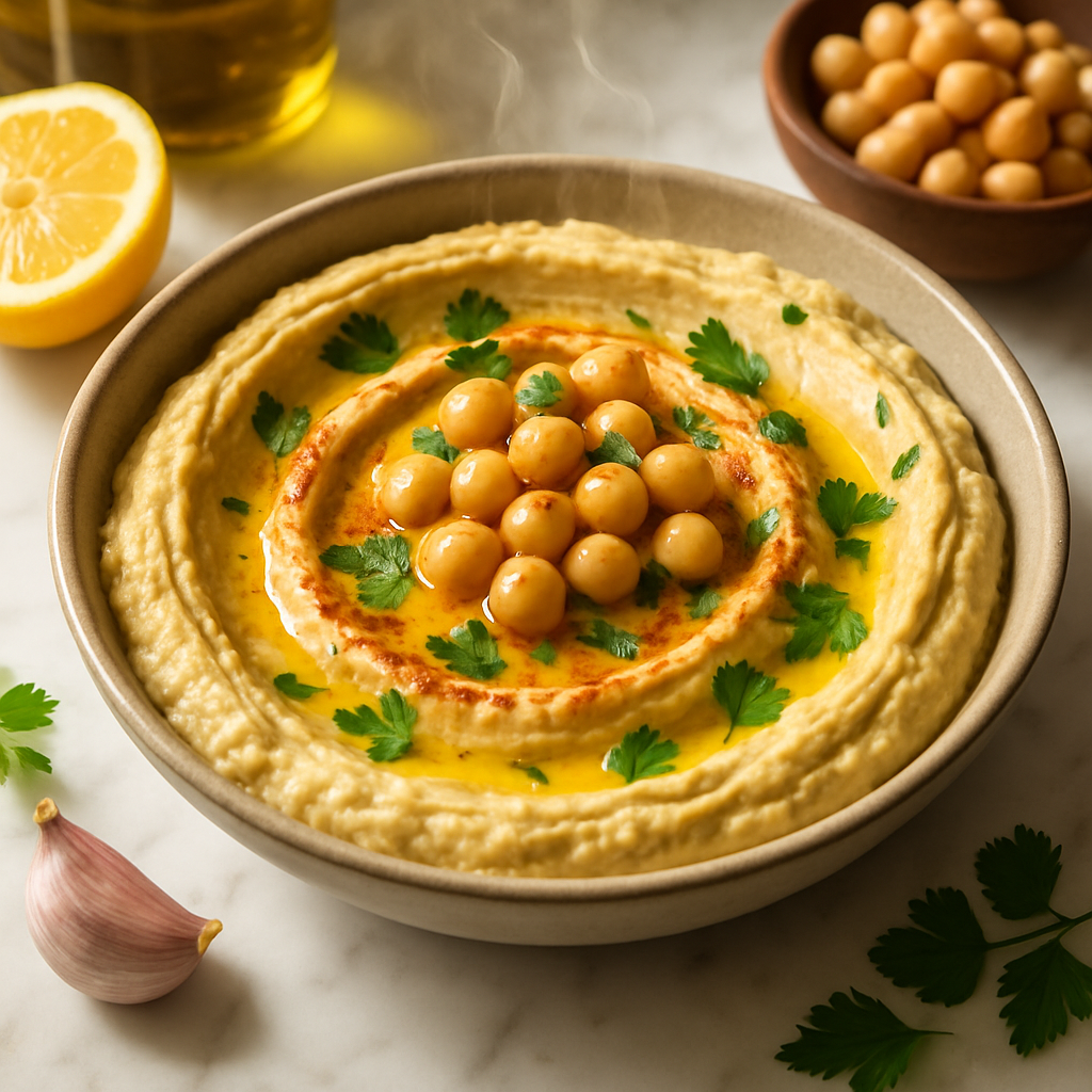 Classic Homemade Hummus