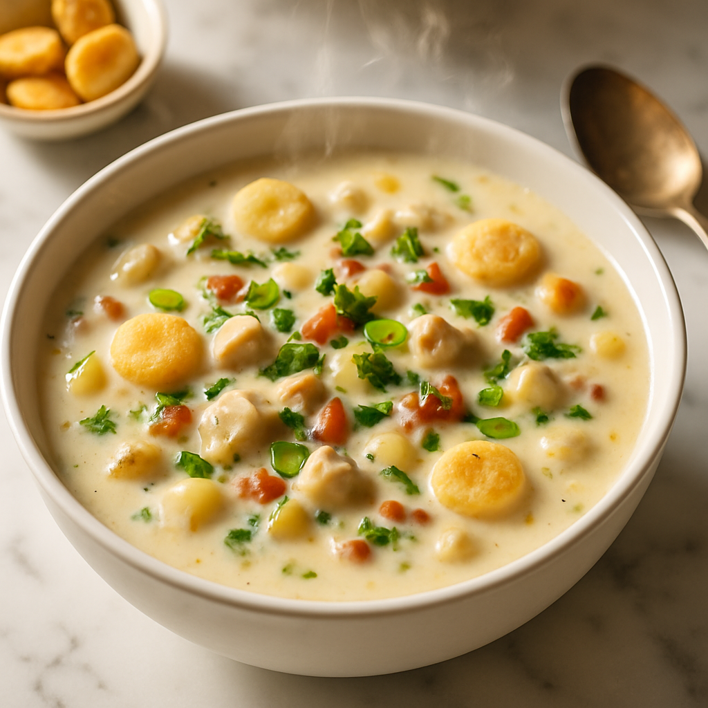 Classic New England Clam Chowder