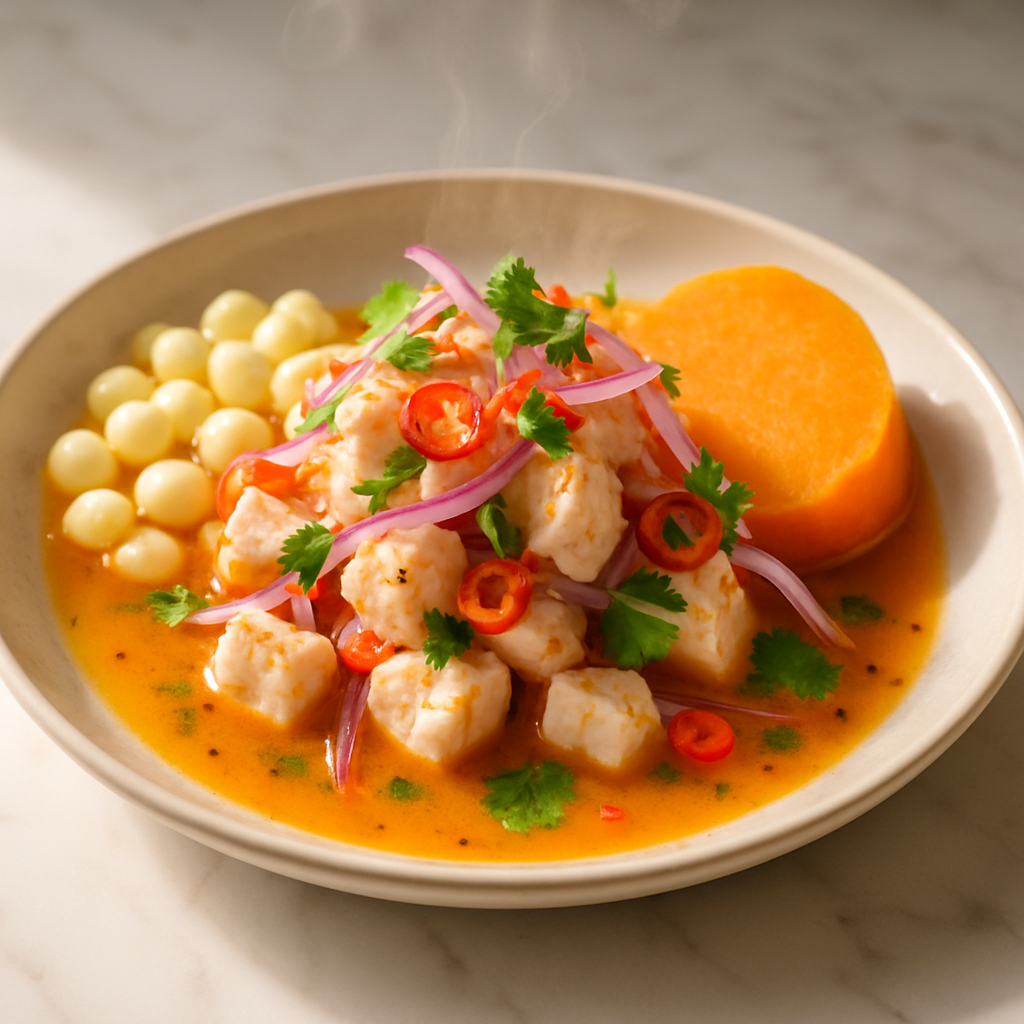 Classic Peruvian Ceviche
