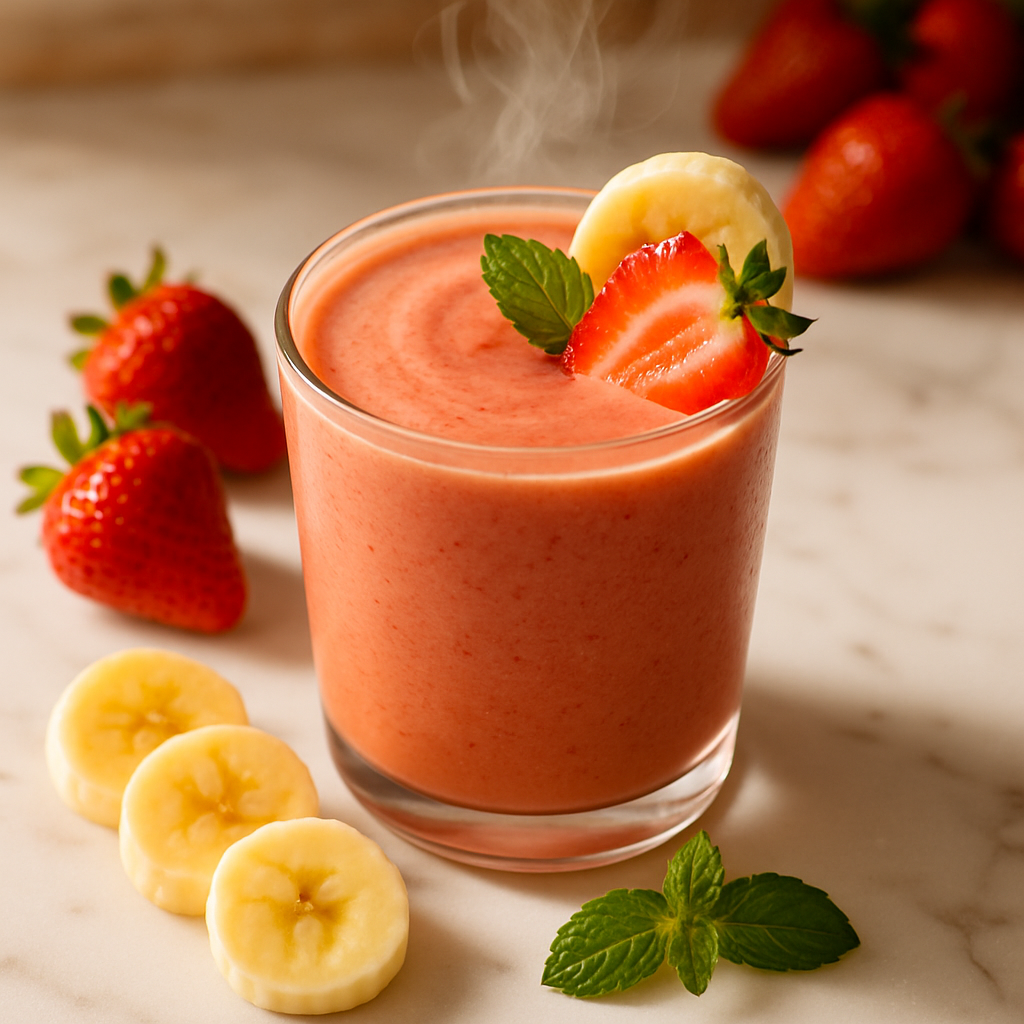 Classic Strawberry Banana Smoothie