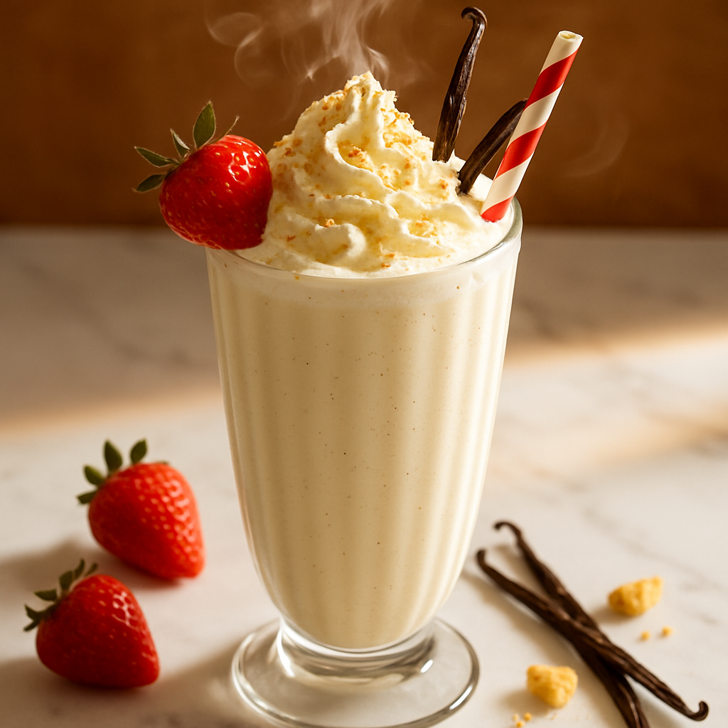 Classic Vanilla Bean Milkshake