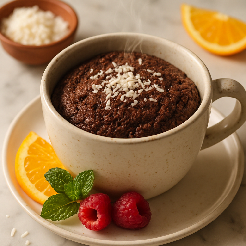 Coconut Flour Mug Brownie