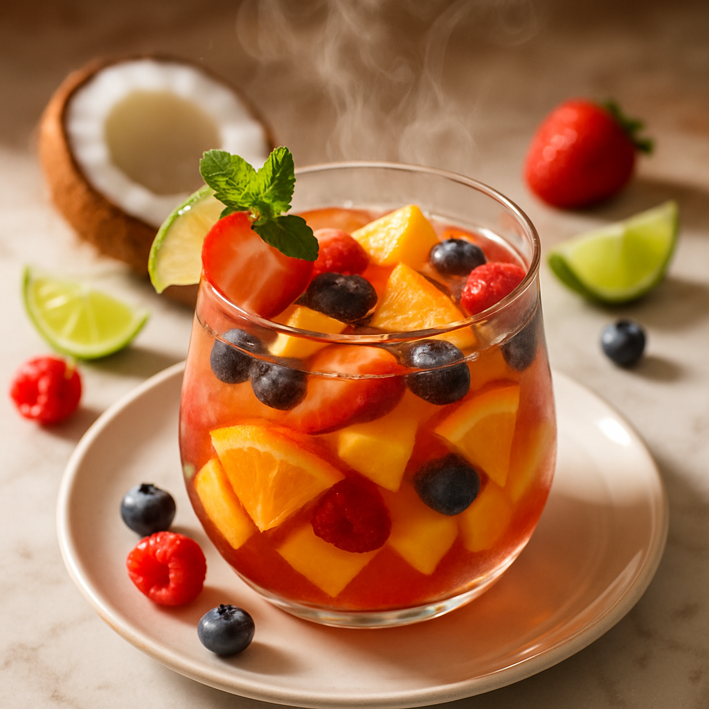 Coconut Water Fruit Punch