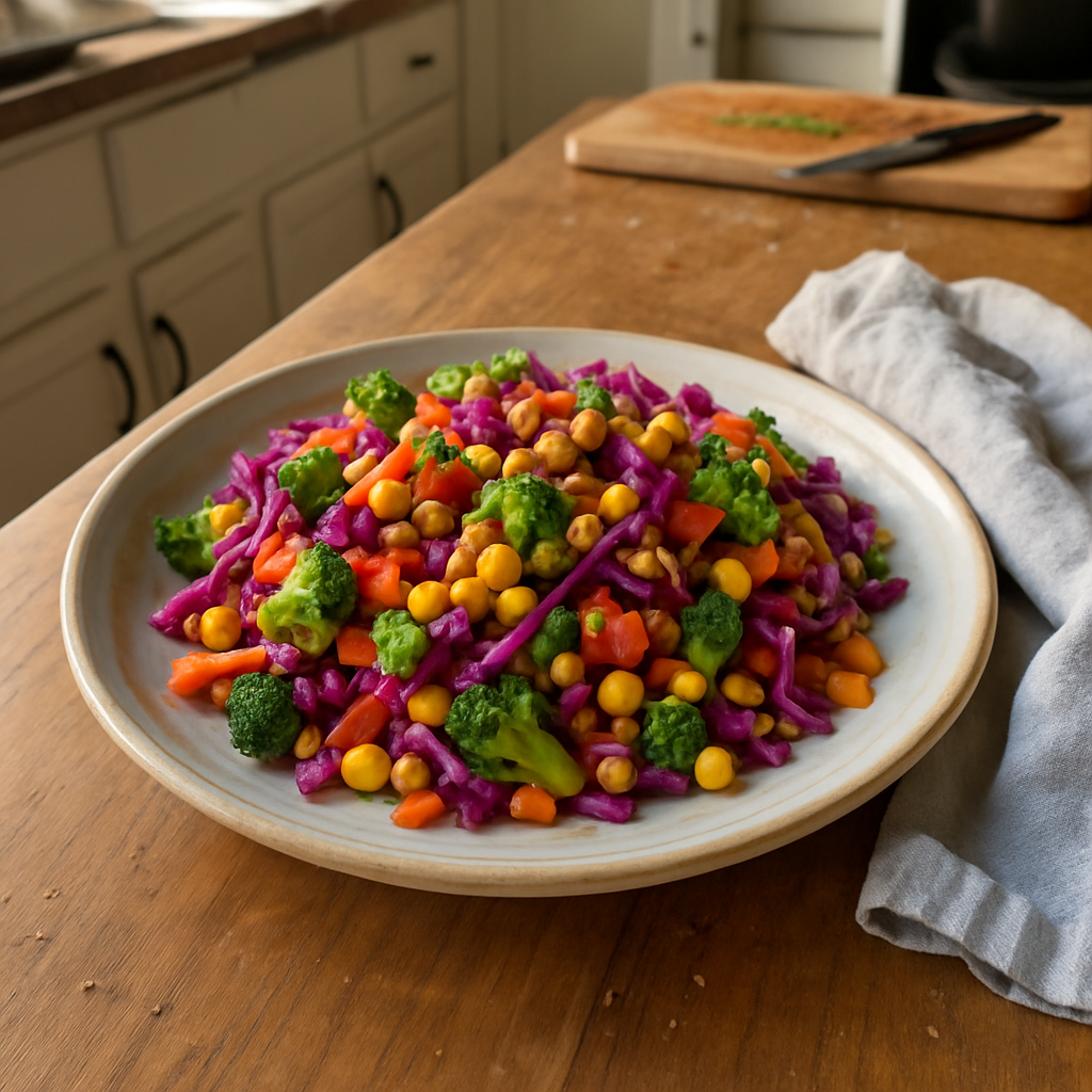 The Colorful Crunch Salad That Will Revitalize Your Lunch Routine