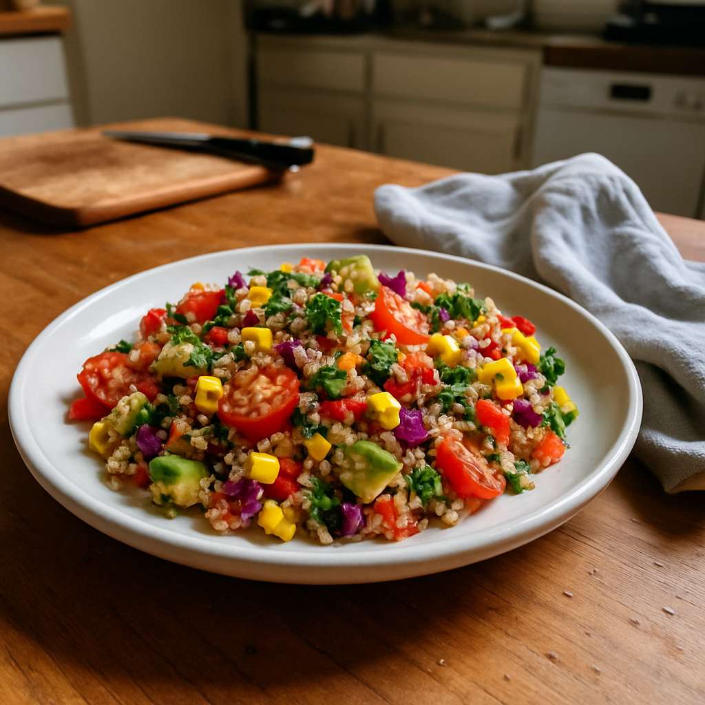 The Colorful Quinoa Salad That Will Brighten Your Lunch Hour