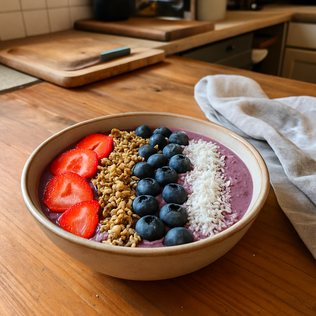 The Colorful Superfood Smoothie Bowl That Boosts Your Mood Instantly