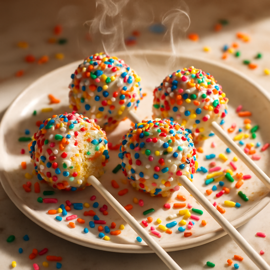 Confetti Birthday Cake Pops