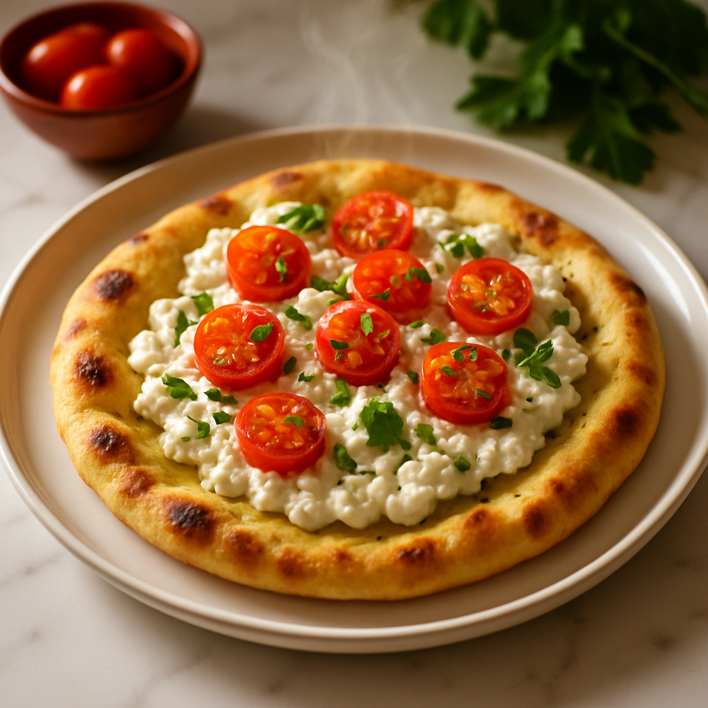 Cottage Cheese Flatbread