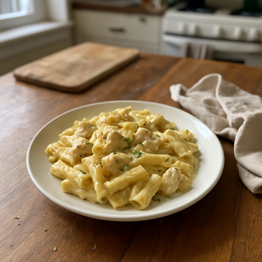 The Cozy Creamy Chicken Pasta That Will Be Your New Favorite Comfort Food