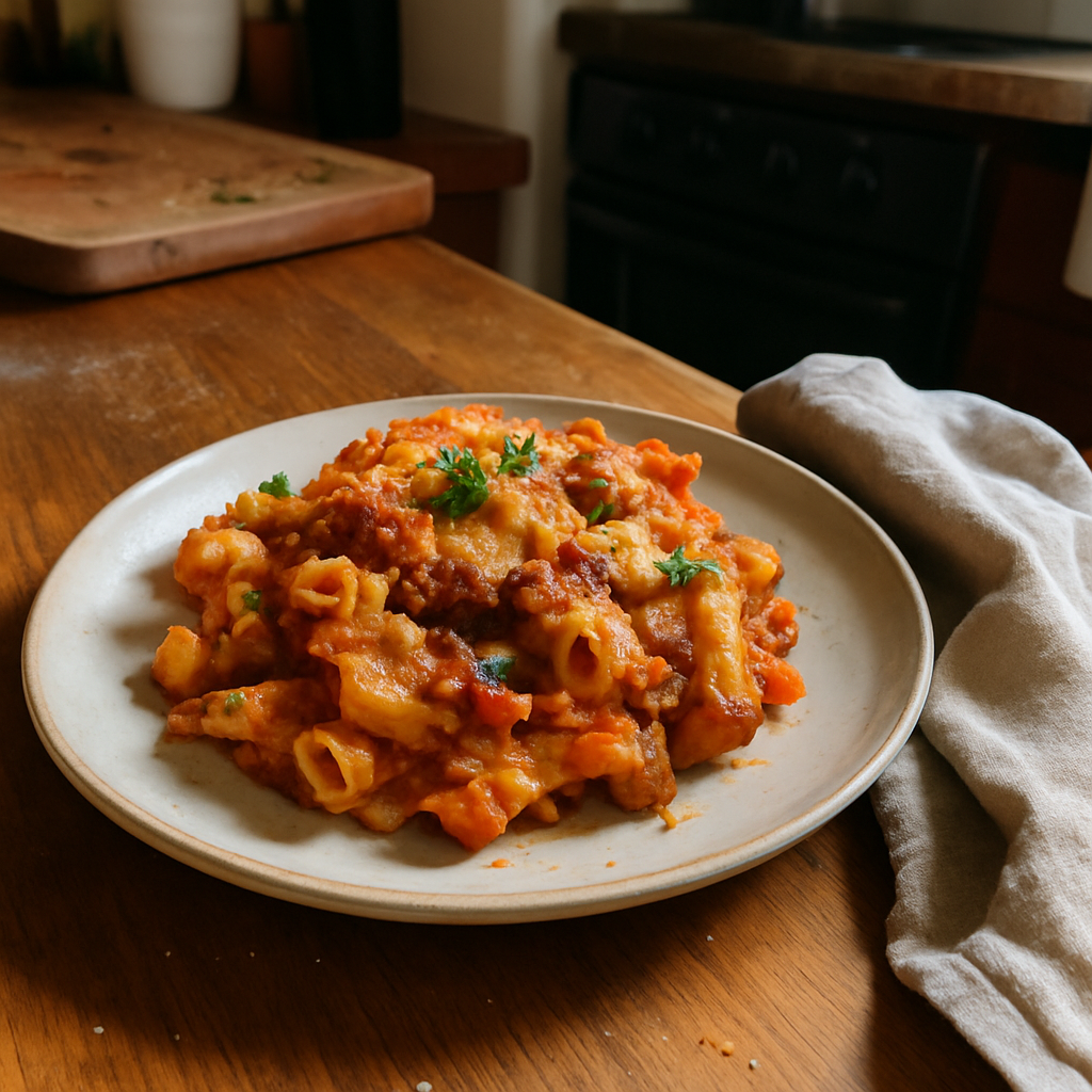 The Cozy Last-Minute Pasta Bake That Will Warm Your Soul