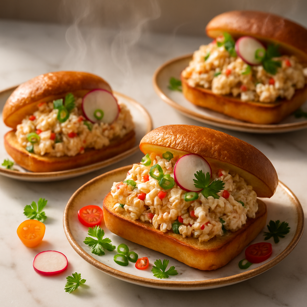 Crab Salad Sandwiches