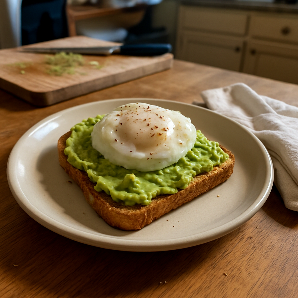 Wake Up to This Irresistible Creamy Avocado Toast with a Protein Punch