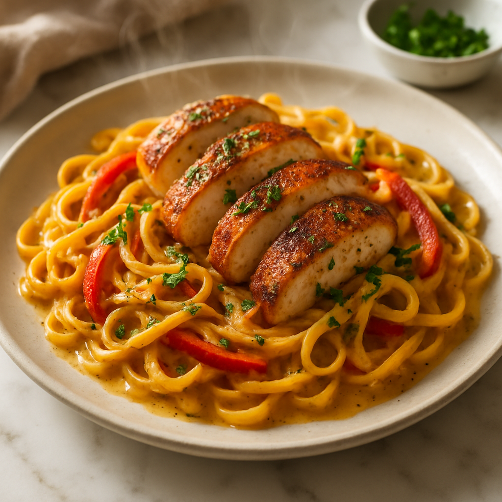 Creamy Cajun Chicken Pasta