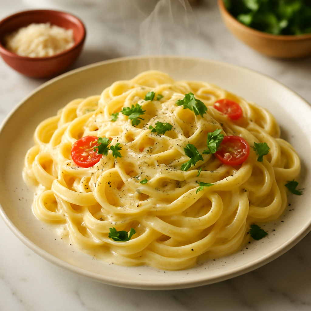 Creamy Fettuccine Alfredo