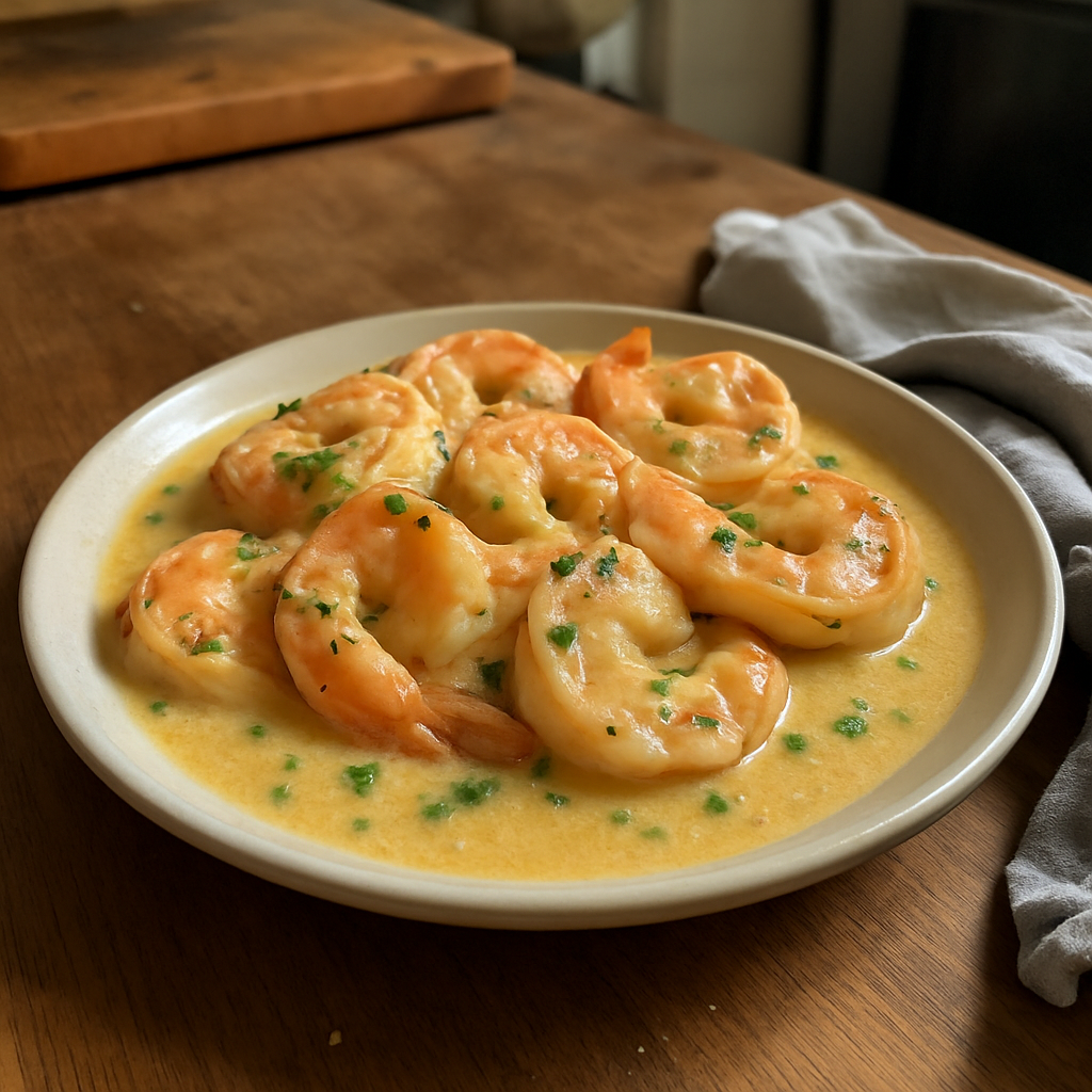 The Creamy Garlic Butter Shrimp That Will Make You Forget Carbs
