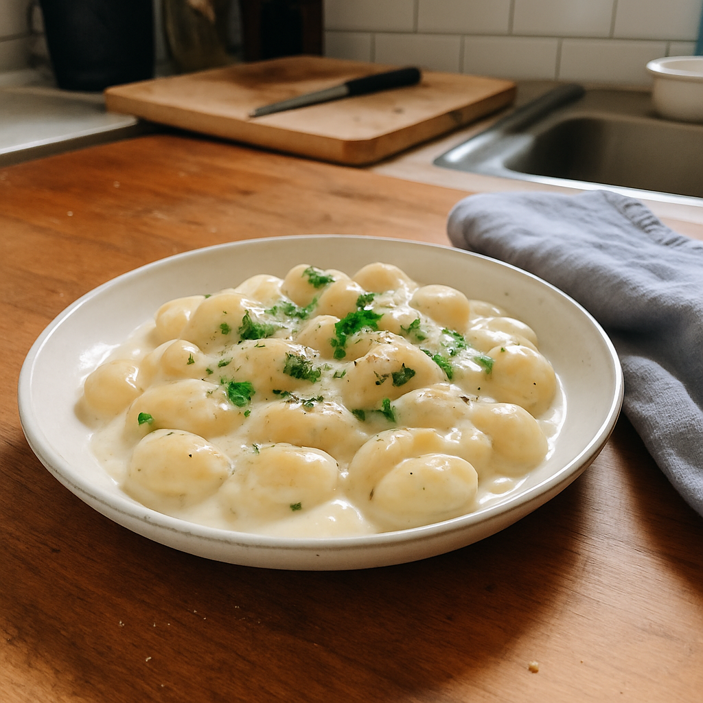 The Unbelievably Creamy Garlic Gnocchi Pasta That Will Steal Your Heart