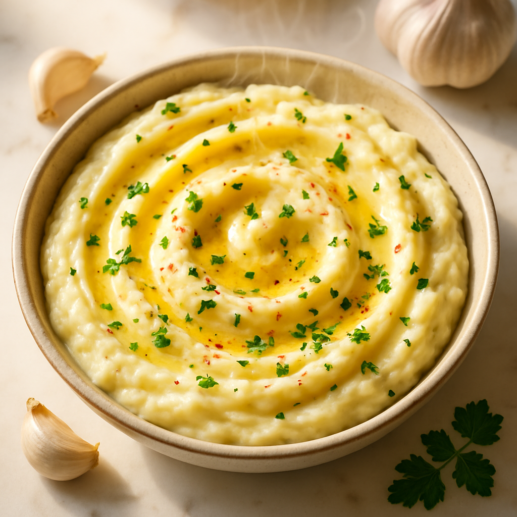 Creamy Garlic Mashed Potatoes