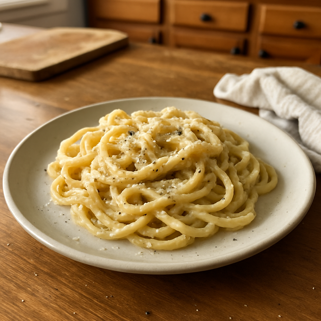 The Creamy Garlic Parmesan Pasta That Will Ignite Your Taste Buds