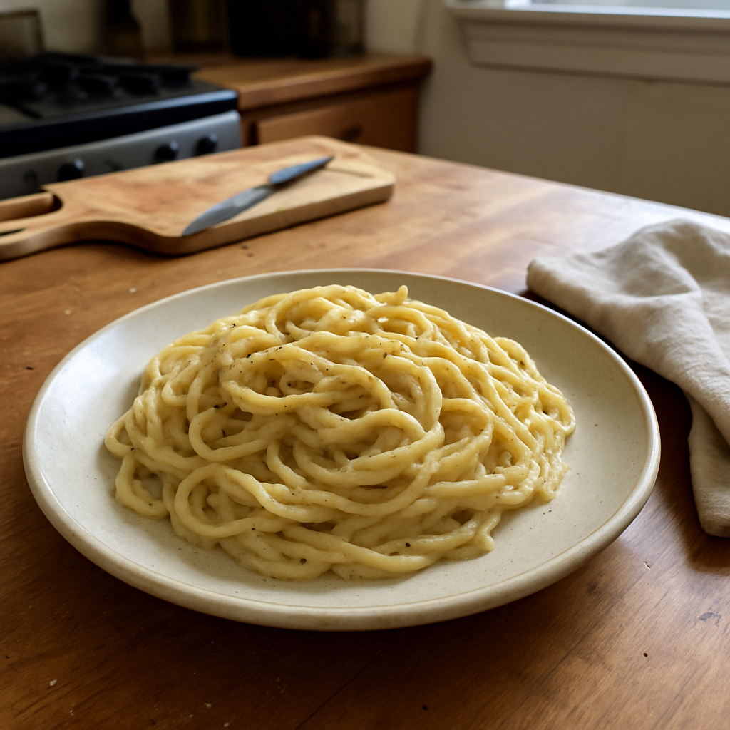 Creamy Garlic Pasta