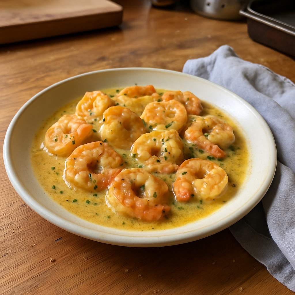 The Creamy Garlic Shrimp That Will Make You Forget Its Keto