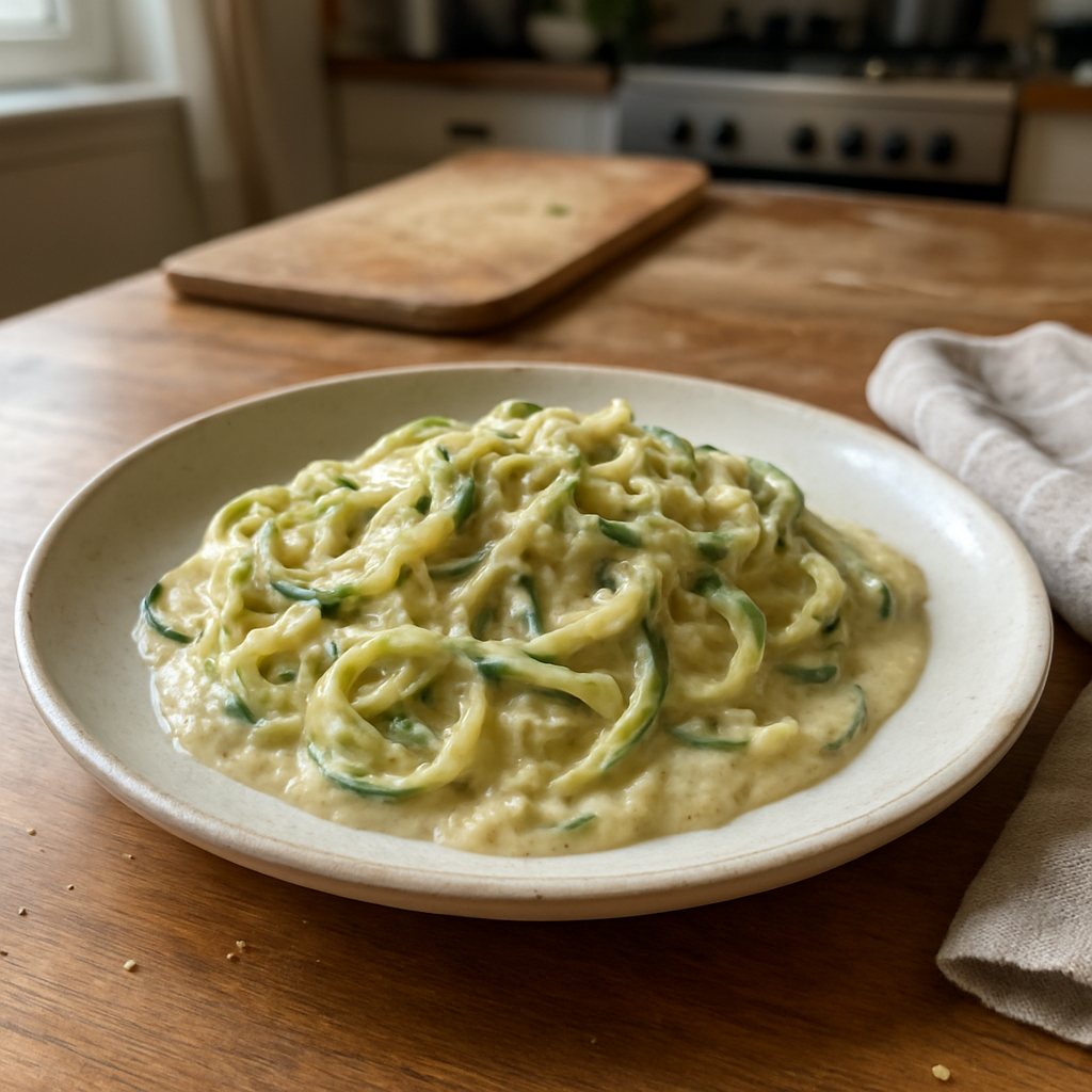 The Ultimate Creamy Garlic Zoodles Thatll Make You Forget Pasta