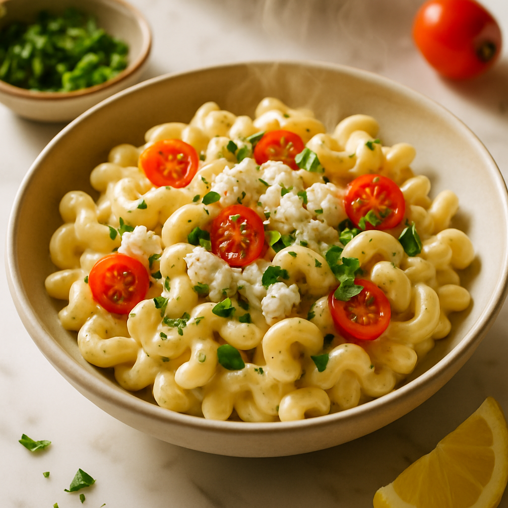 Creamy Goat Cheese Macaroni