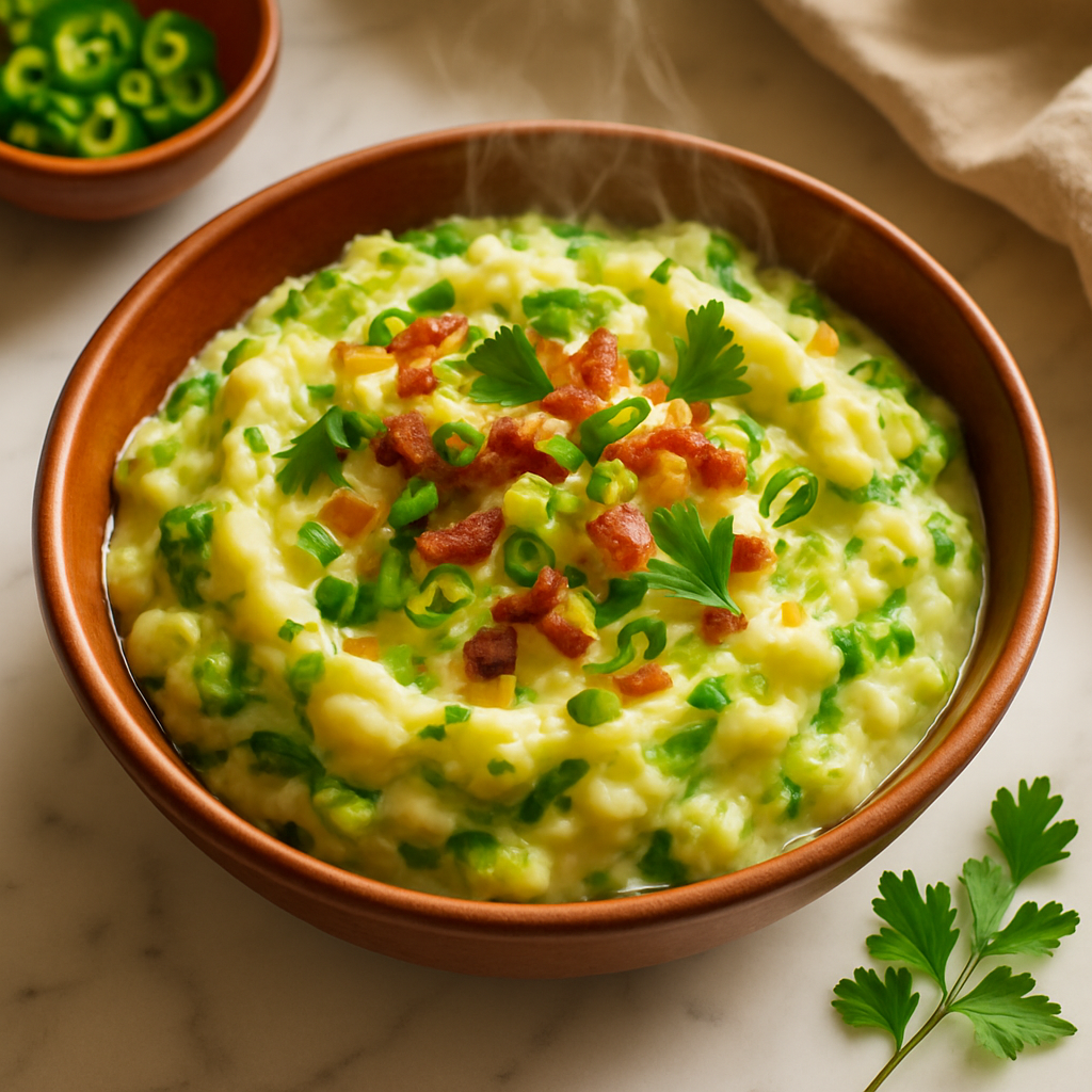 Creamy Irish Colcannon