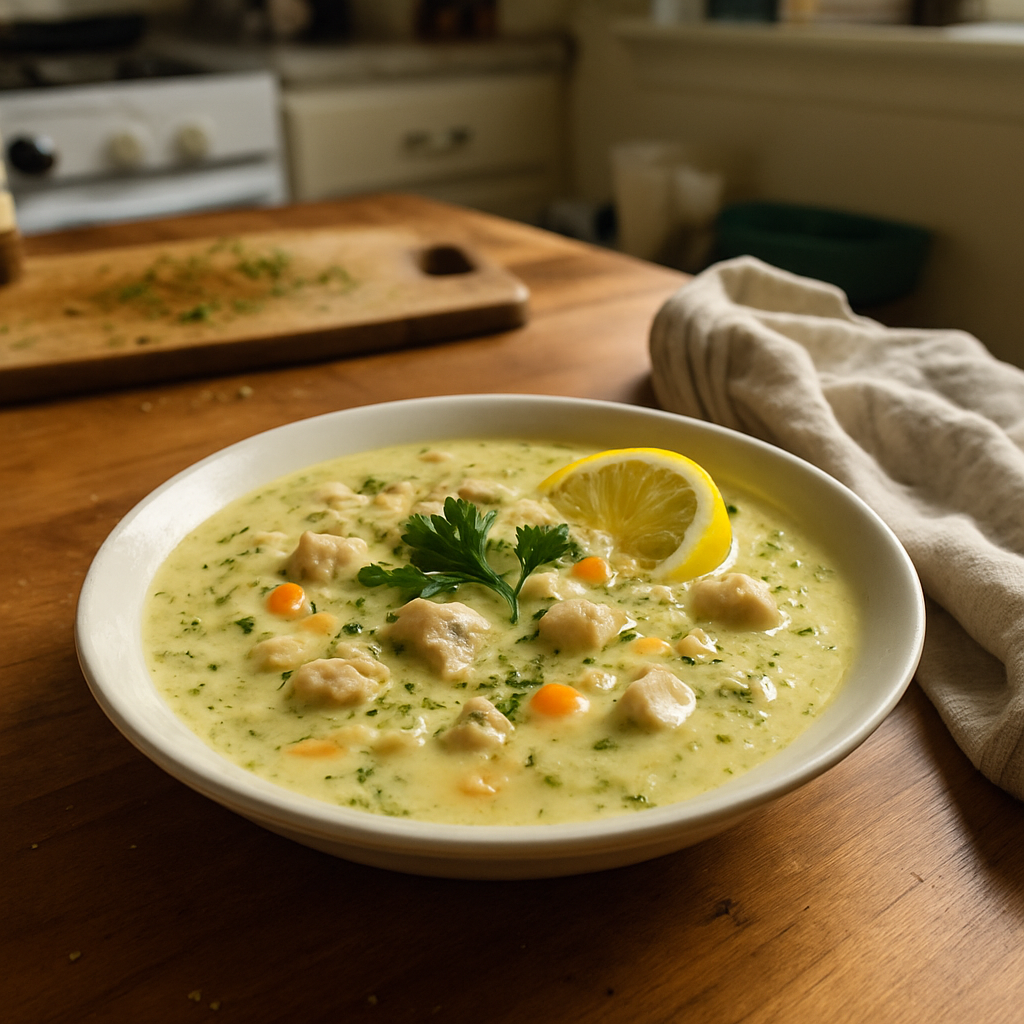 The Creamy Lemon Herb Soup That Will Brighten Your Day