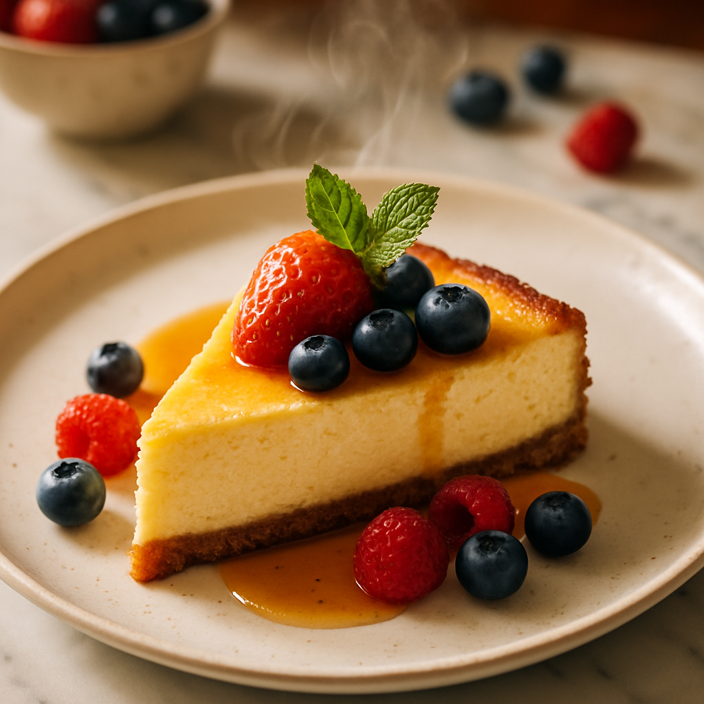 Creamy Polish Cheesecake Sernik