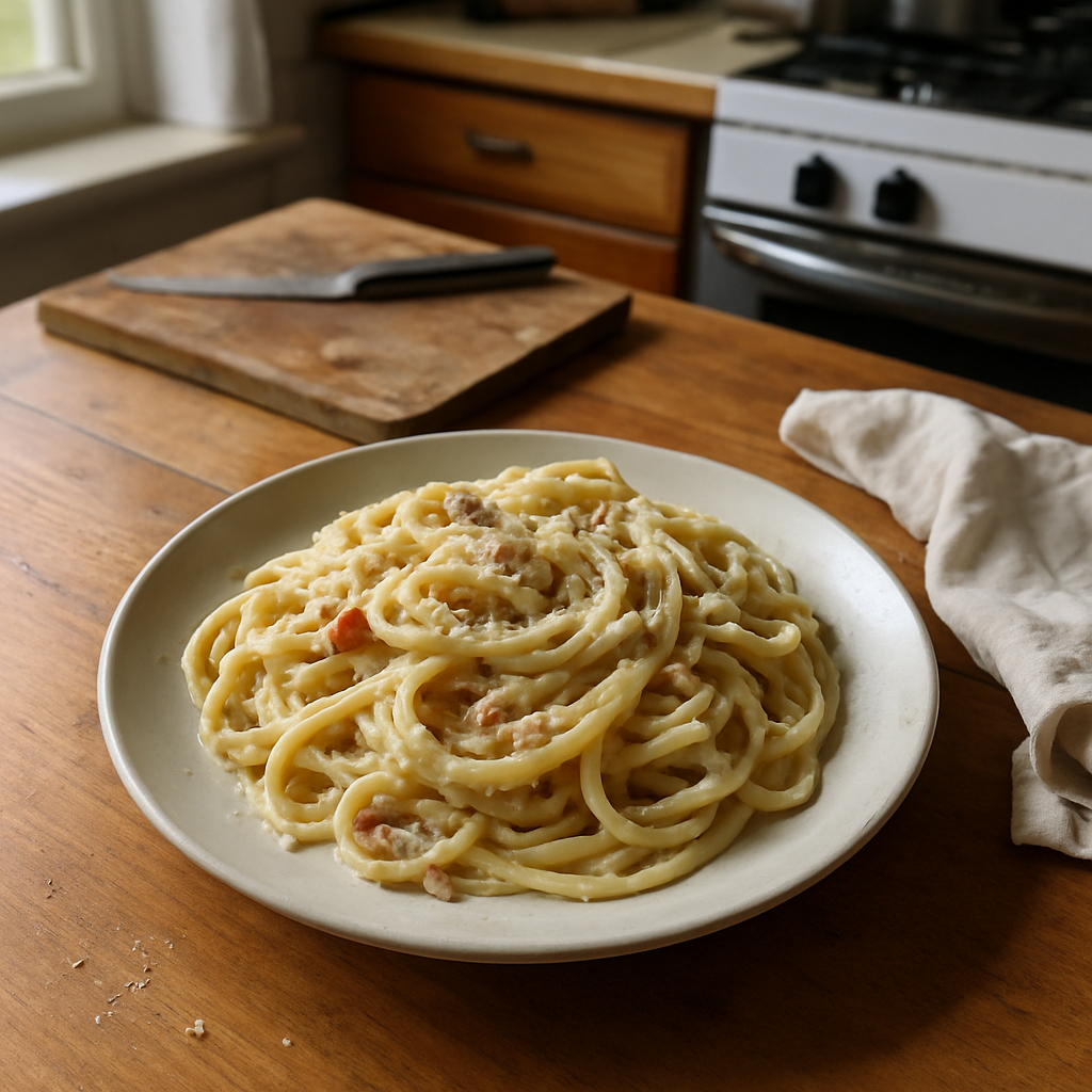 The Creamy Spaghetti Delight That Will Make You Cry Happy Tears