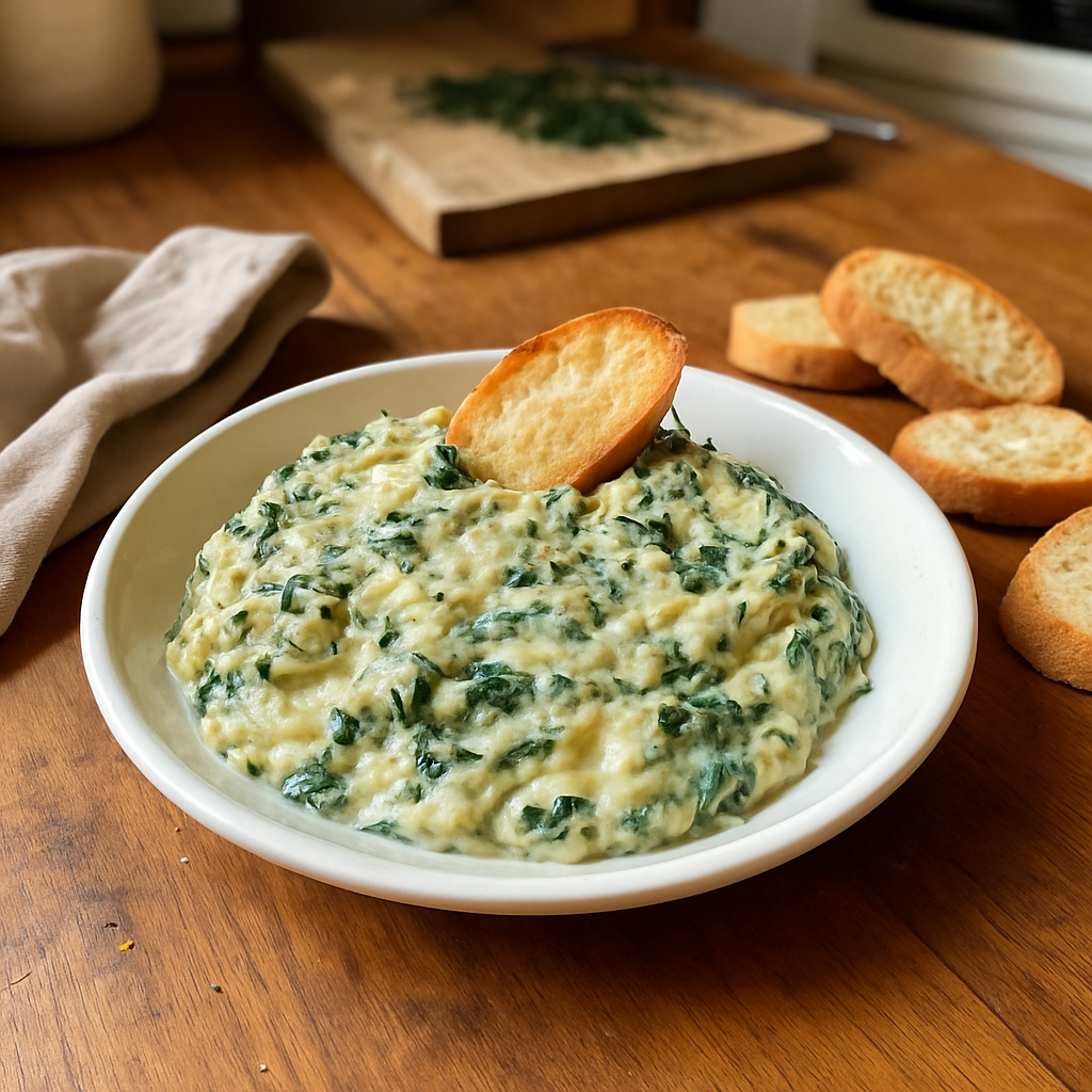 The Creamy Spinach Artichoke Dip That Will Steal the Spotlight