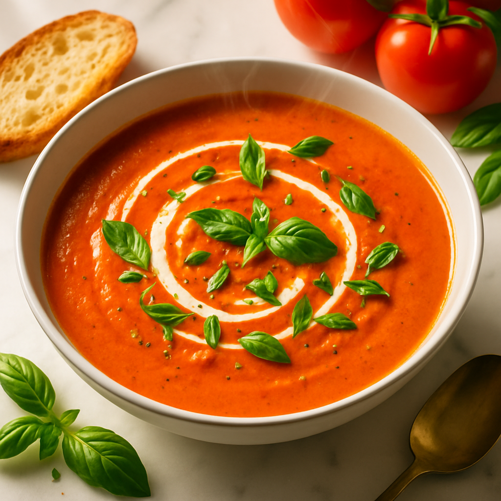 Creamy Tomato Basil Soup