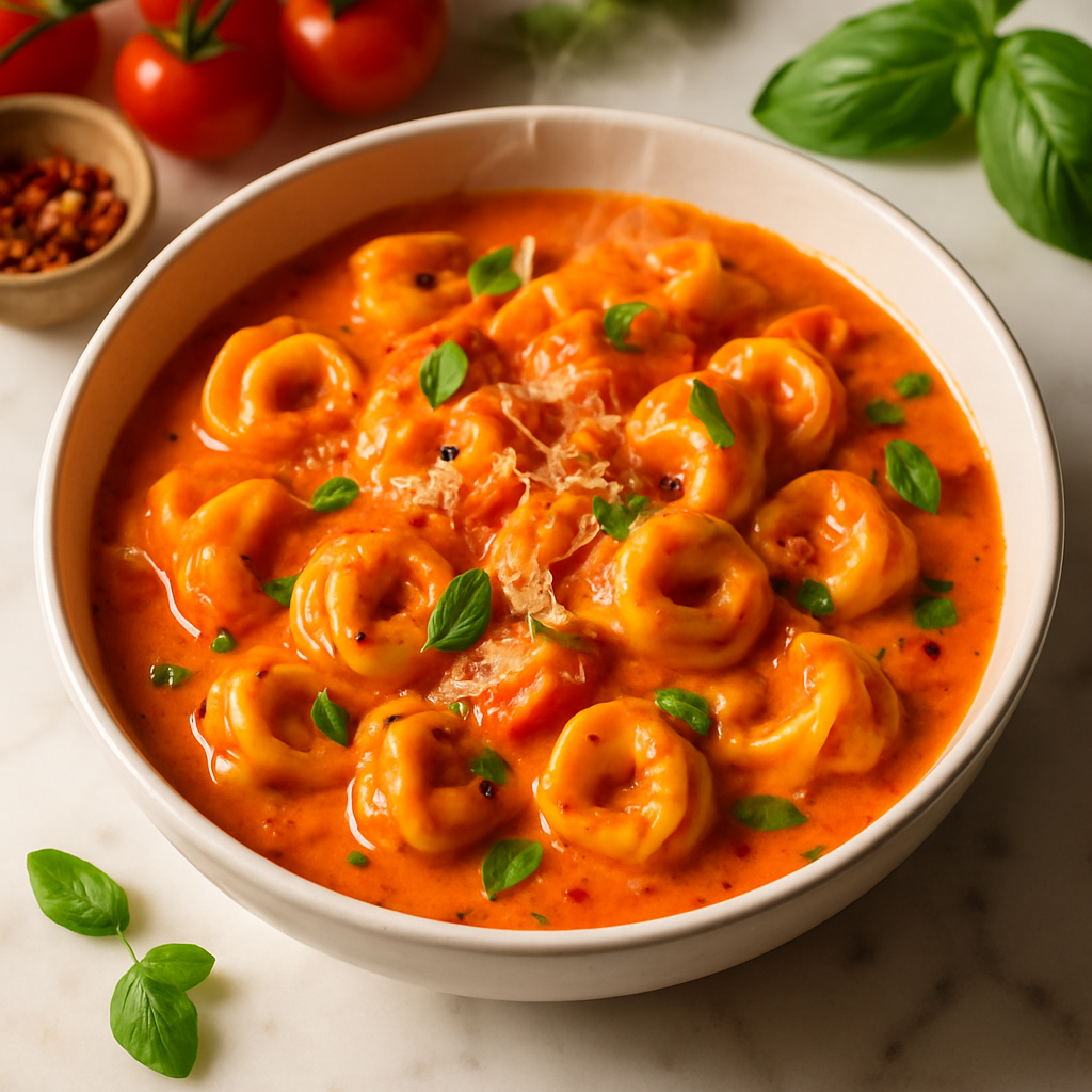 Creamy Tomato Tortellini