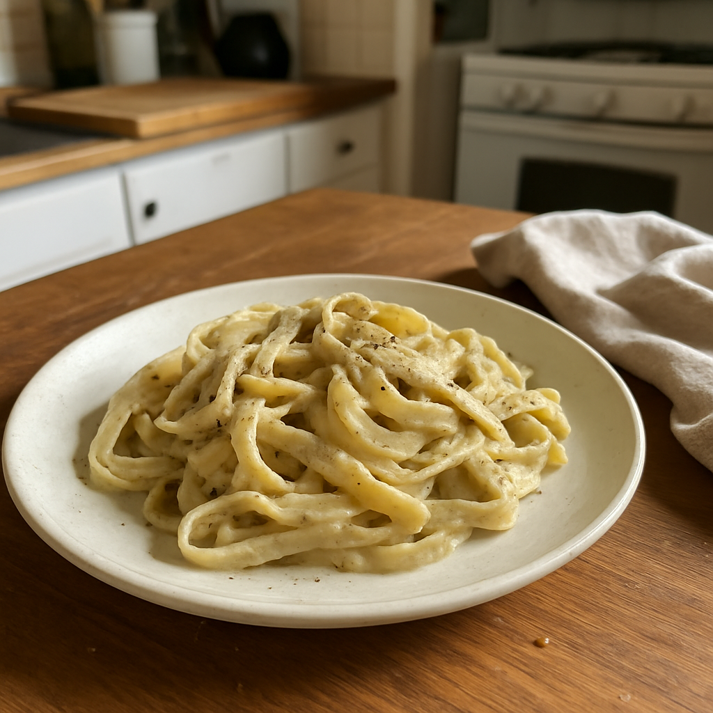 The Creamy Truffle Fettuccine Thats a Game-Changer for Date Night