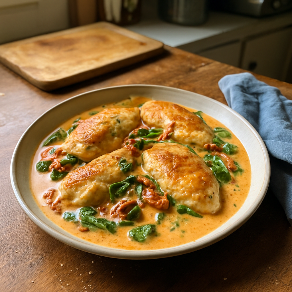 The Ultimate One-Pot Creamy Tuscan Chicken That Will Wow Your Family