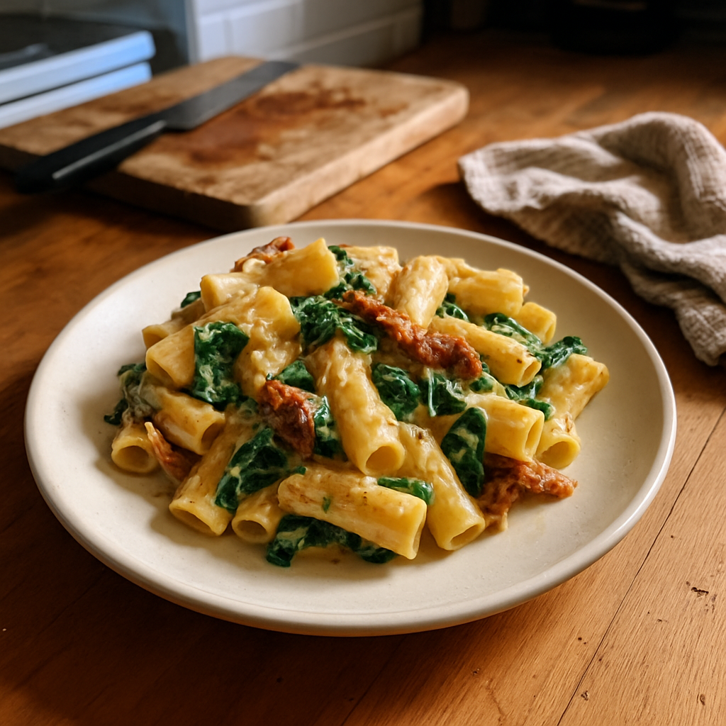 The Creamy Tuscan Pasta with Spinach and Sun-Dried Tomatoes Youll Crave