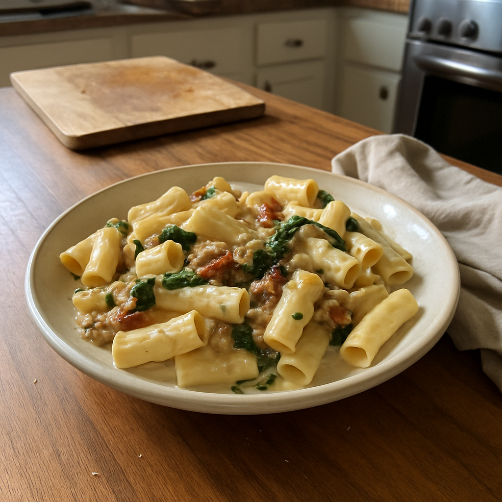 This Creamy Tuscan Pasta Will Make You Forget All Other Dishes