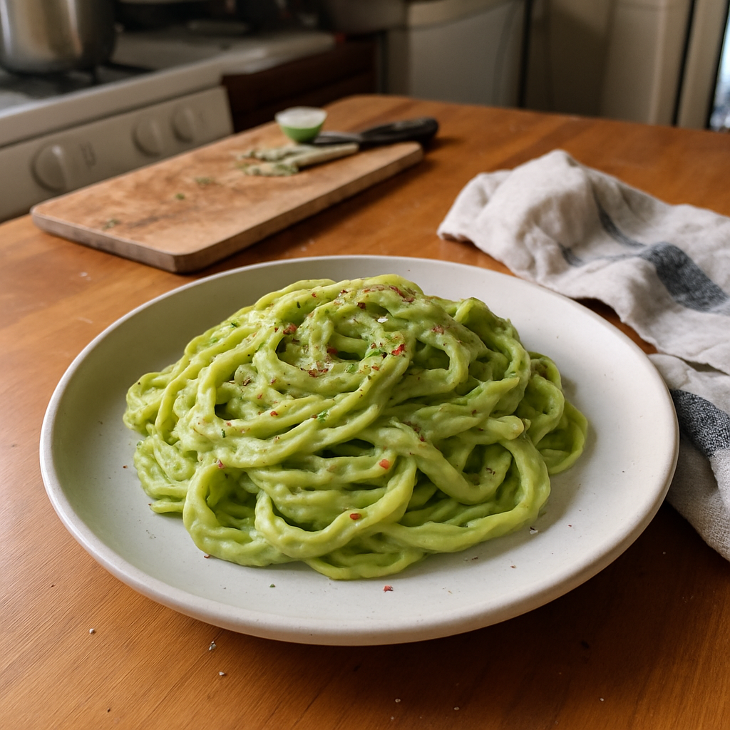 The Creamy Vegan Avocado Pasta That Will Change Your Dinner Routine