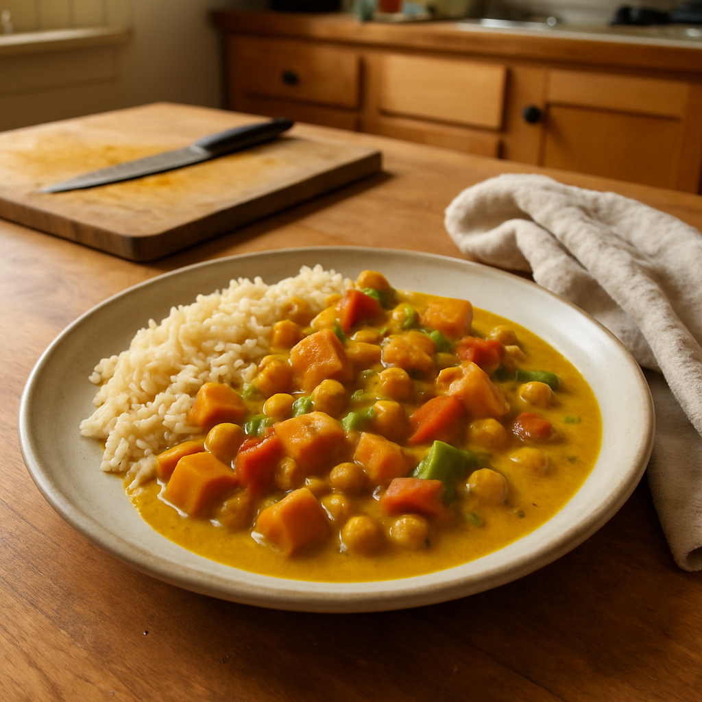 The Creamy Vegan Coconut Curry That Will Transform Your Dinner Routine