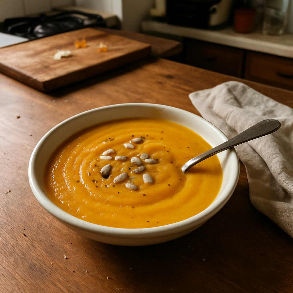 This Creamy Vegan Pumpkin Soup Will Warm Your Soul This Fall