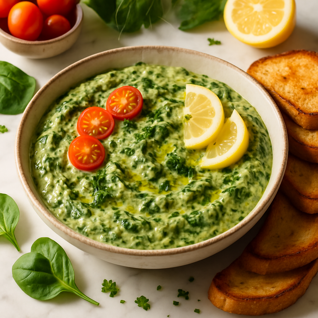 Creamy Vegan Spinach Dip