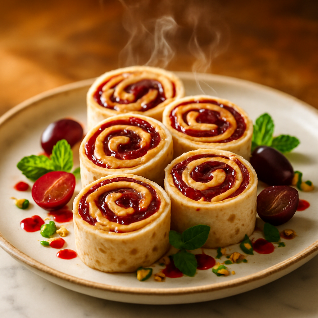 Creative PB and J Pinwheels