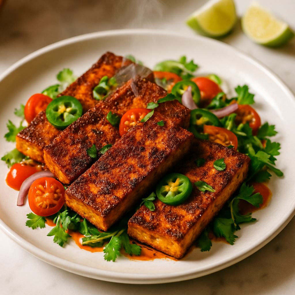Crispy Cajun Tofu