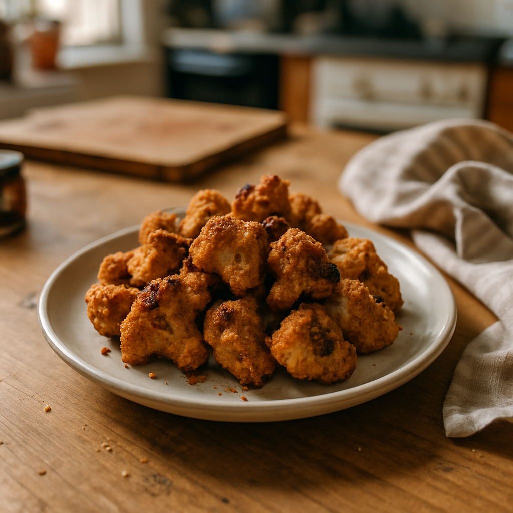 These Crispy Cauliflower Bites Will Make You Forget Its Vegan