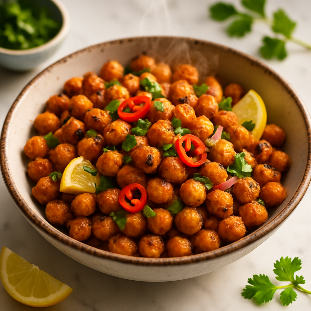 Crispy Chickpea Poppers