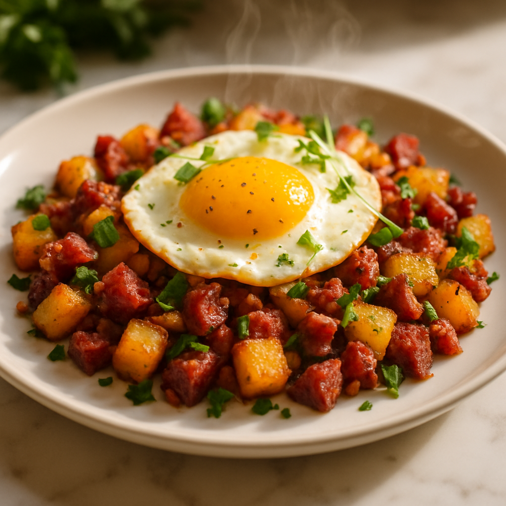 Crispy Corned Beef Hash