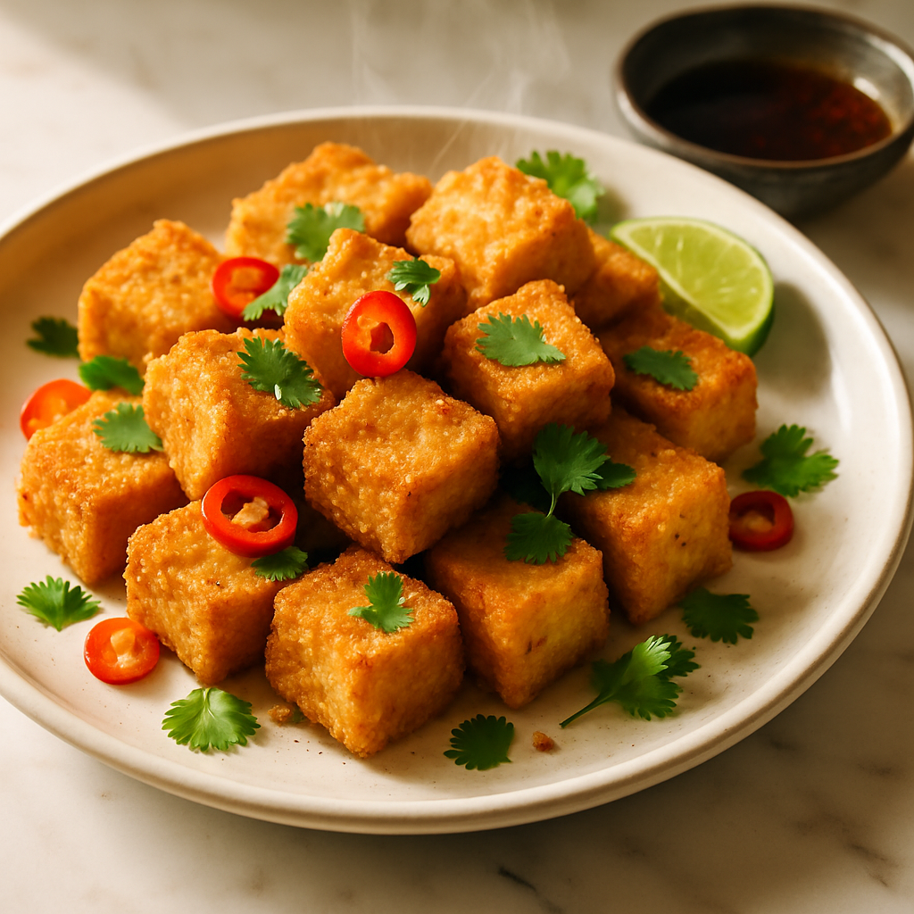 Crispy Fried Tofu Bites