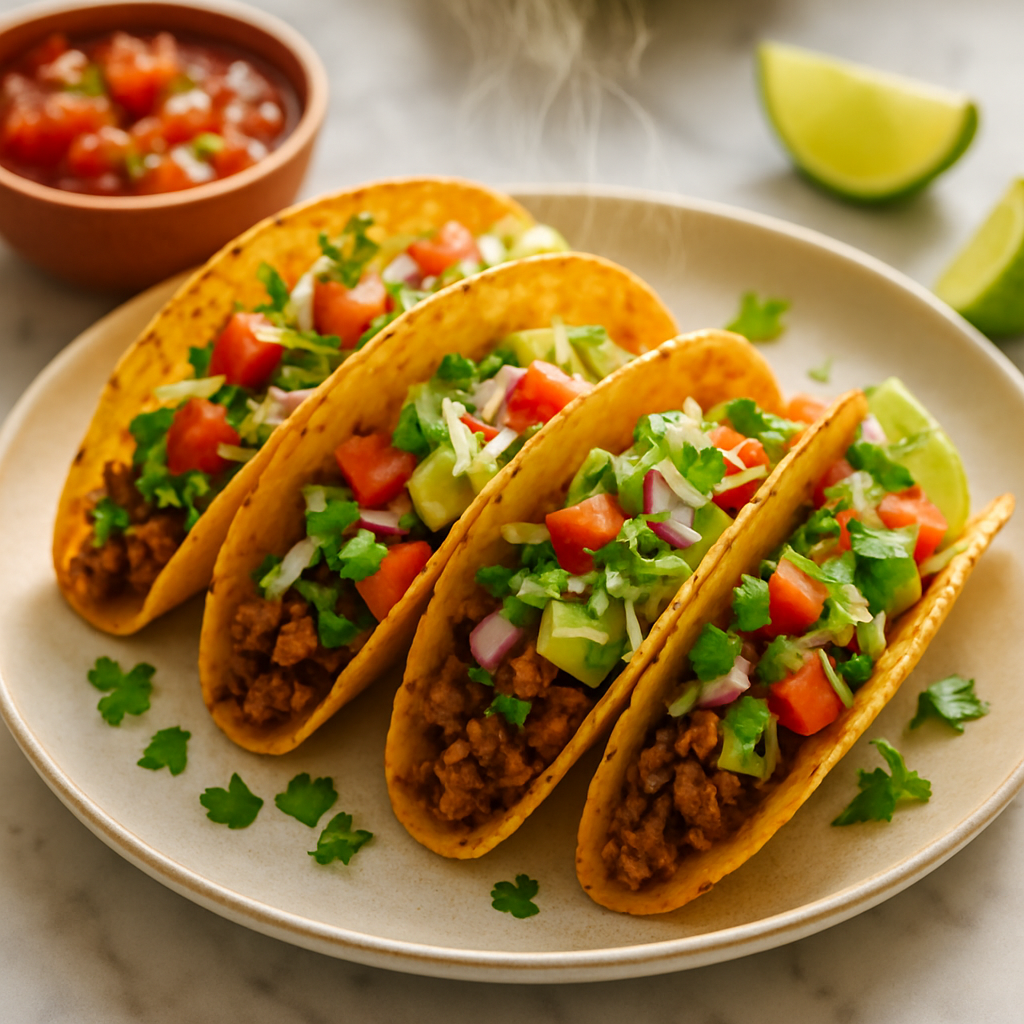 Crispy Ground Beef Tacos