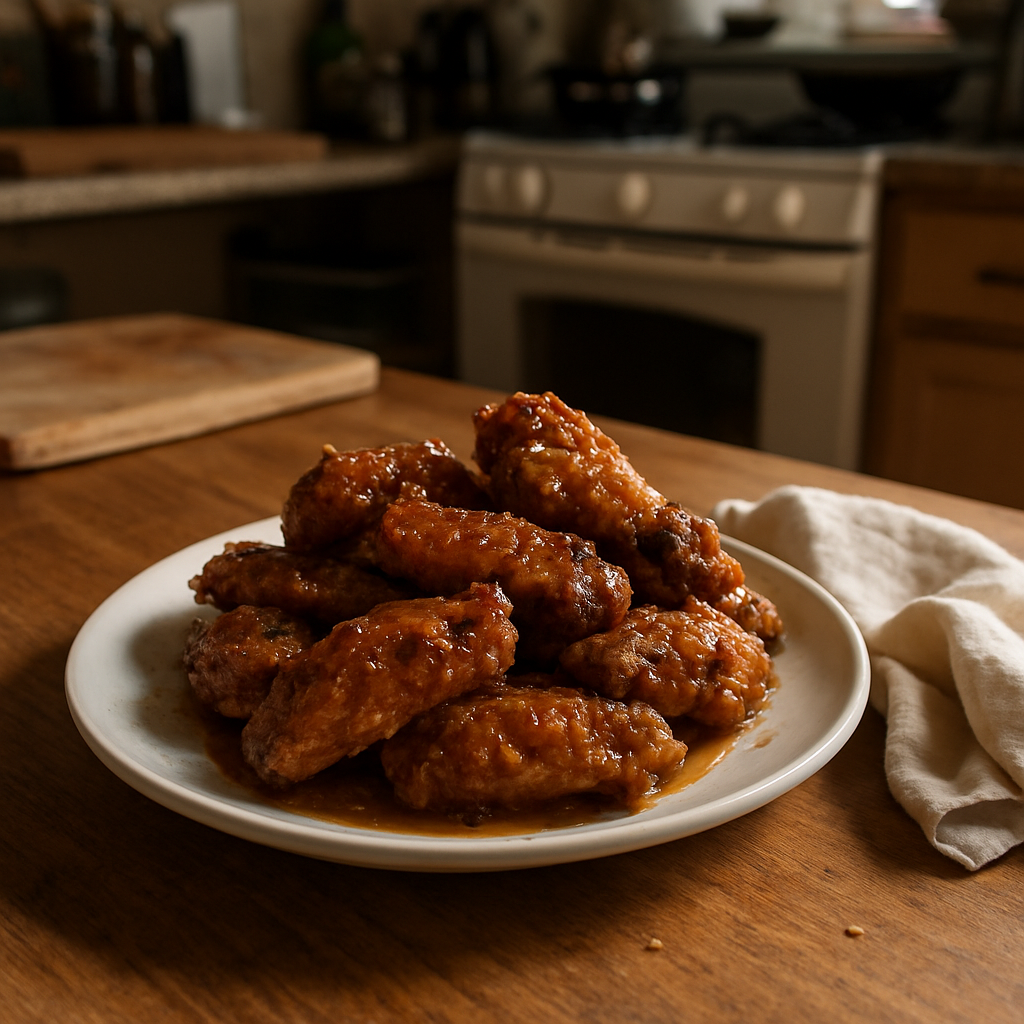 The Crispy Honey Garlic Chicken Wings That Will Become Your New Obsession