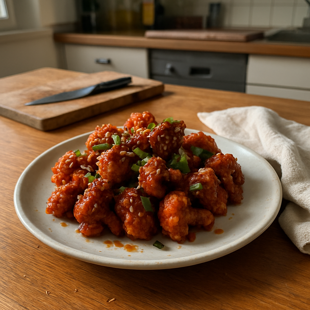 The Crispy Korean Fried Cauliflower That Will Make You Forget Chicken